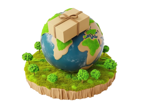 Isolated Earth with Present