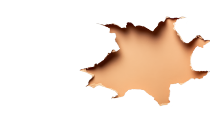 Rustic brown and green textured background with central hole for design projects