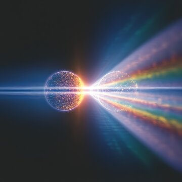 Representative diagram of Wave Duality. Light Particle in Quantum Mechanics
