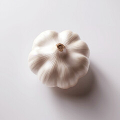 Natural garlic isolated 