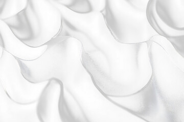Obraz premium Abstract Transparent wavy fabric texture.