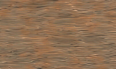 Fototapeta premium Seamless brown irregular hand drawing lines vector seamless wooden pattern background. ,
