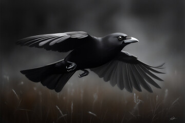 Fototapeta premium wildlife art: drawing birds in flight explore techniques for drawing bird