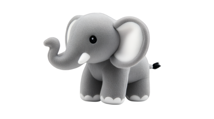 Majestic elephant in a serene landscape, captivating portrait of wildlife