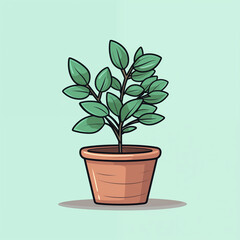 Fototapeta premium plants and potted plants