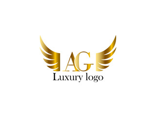 Letter luxury logo collection