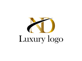 Letter luxury logo collection