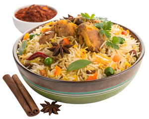 rice with chicken and vegetables
