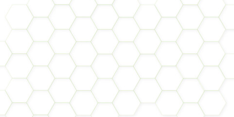 Abstract white background. Luxury white pattern with hexagons. abstract 3d hexagonal background. modern background with hexagons. Geometric mesh cell texture. modern futuristic wallpaper.