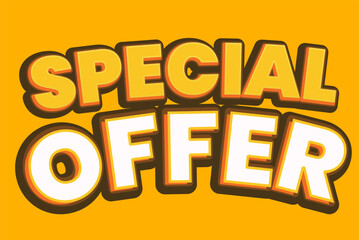 Bold Ramadan Text Special Sale for Promotion