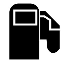 Gasoline Pump Icon – Fuel Station Symbol Representing Energy Consumption and Petroleum Industry with Transparent Background