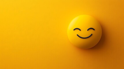 Winking face emoji minimal flat design with playful expression isolate other color background