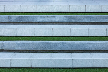 Modern staircase walkway in condominium