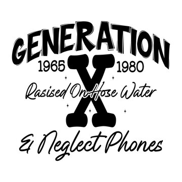 Generation X SVG