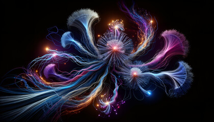 abstract fractal background