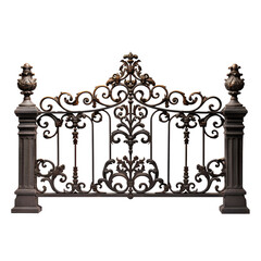 Isolated Decorative Fence