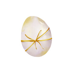 Watercolor Egg Illustration, Soft Pastel Farmhouse Image, Minimalistic Rustic Decor, Delicate Cottagecore Painting