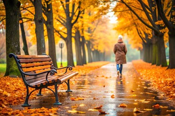 Autumn Walk in the Park