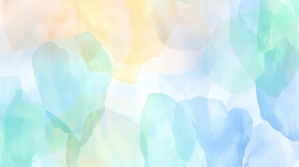 Romantic Pastel Spring Background. Soft pastel watercolor background design
