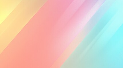 Soft Gradient Background with Pastel Colors of Yellow, Pink, and Blue for Creative Design Projects