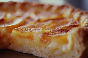 A detailed view of a dish on a plate