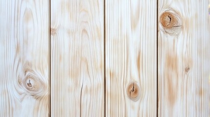 Fototapeta premium Light wooden texture with a knot and cracks