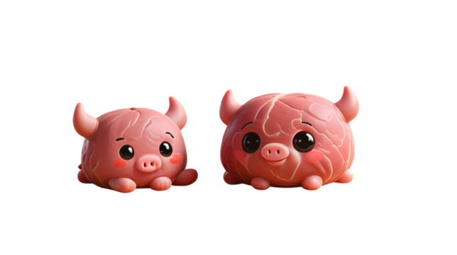 red piggy bank