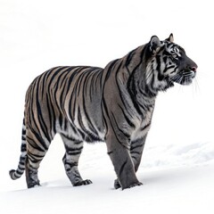 Obraz premium white bengal tiger