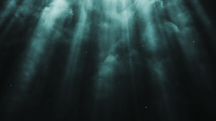 Fototapeta premium Enchanting glow of drifting particles for ethereal design and inspiration