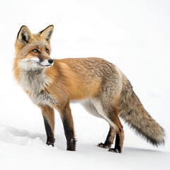 Obraz premium red fox vulpes