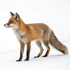 Obraz premium red fox vulpes