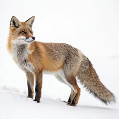 Obraz premium red fox vulpes