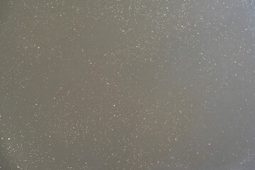 Ice texture on the lake with small bubbles