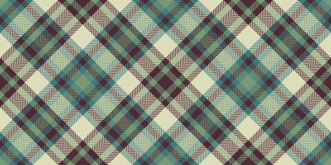 School fabric tartan vector, tracery check textile texture. Retail plaid background pattern seamless in dark and light colors.