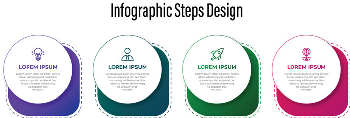 Design Presentation Business Infographic Elements Template