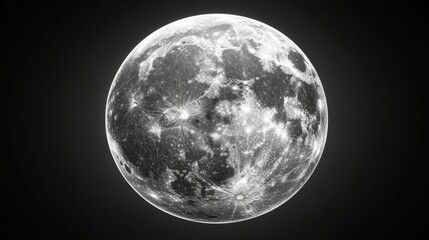 Fototapeta premium A 3D render of a white wireframe grid sphere, resembling a globe or ball, set against a retro neon Y2K, 90s, and 80s vaprowave background. The isolated black network planet Earth is depicted in an 8K