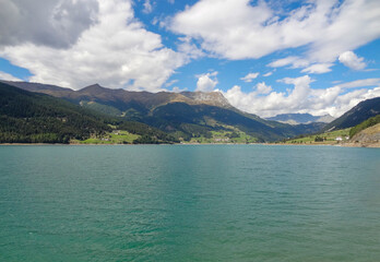Obraz premium Lake Reschen