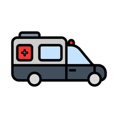 ambulance car vector illustration