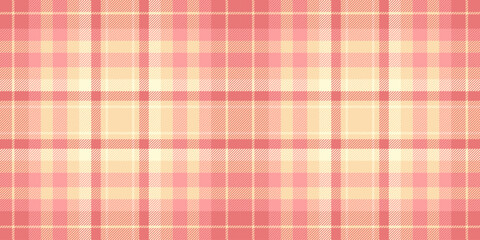 Soft pastel pink and cream plaid pattern.  Perfect for textile design, website backgrounds, or feminine branding.  This seamless texture evokes feelings of warmth and gentleness.