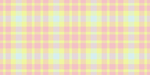 Season seamless fabric tartan, 1960s background texture vector. Golf pattern check textile plaid in light and lime colors.