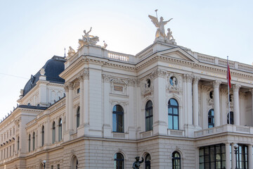 The Zurich Opera House building, Switzerland, Zurich.