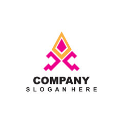 This logo or symbol image is suitable for companies