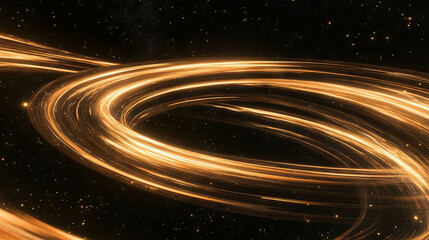 Obraz premium Cosmic wormholes and distorted space effect for futuristic designs