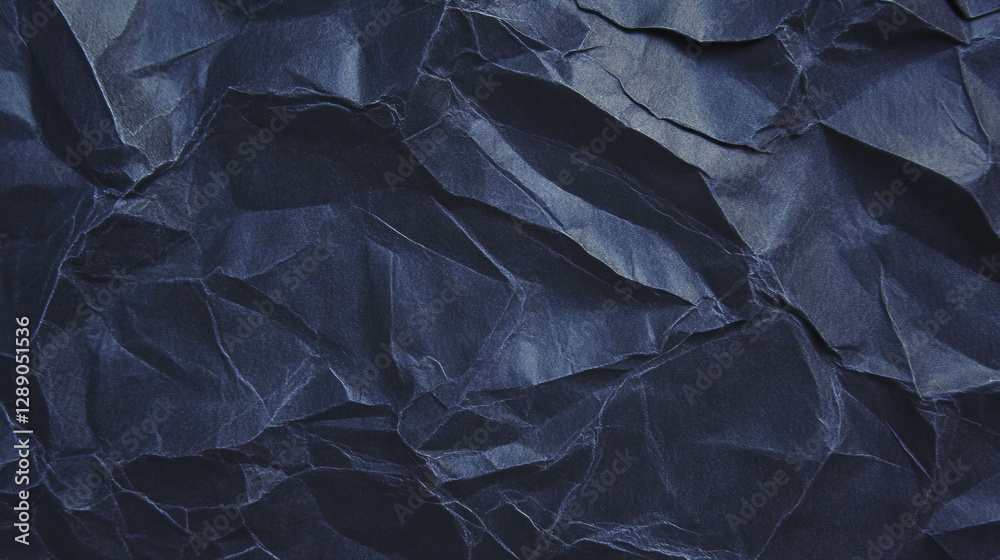 Poster dark crumpled paper texture background for creative design projects