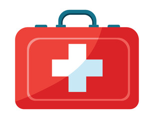 first aid kit vector illustration
