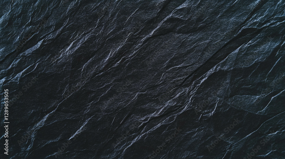 Poster subtle black crumpled paper texture for creative overlay and design enhancement