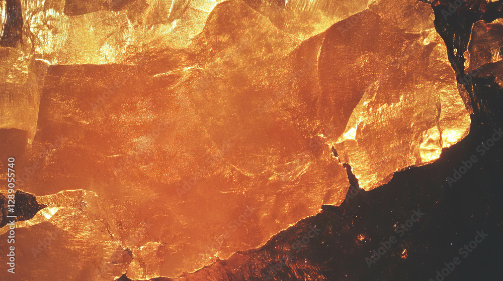 Poster abstract copper texture with coarse grain overlay for artistic backgrounds