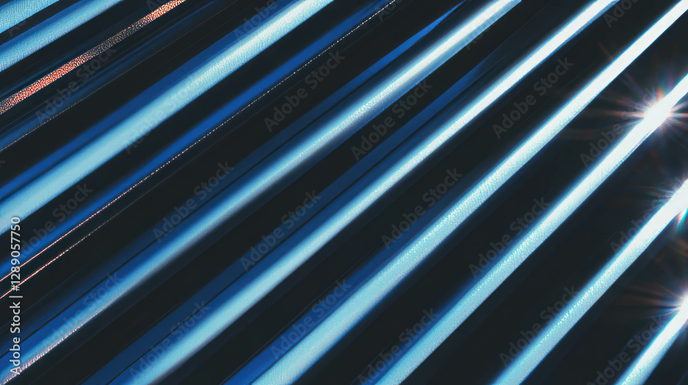 Poster abstract diagonal ribbed texture with light and shadow for creative background design