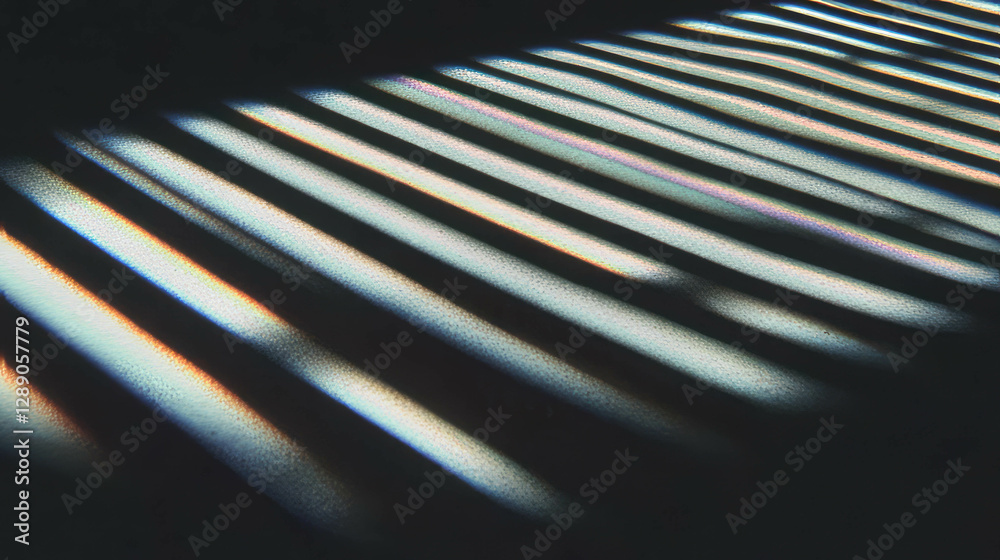 Poster Abstract overlay texture with deep diagonal ribbed pattern for creative graphic design