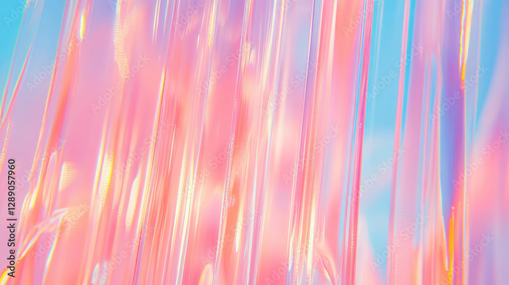 Aufkleber vibrant abstract background with vertical ribbed patterns for creative designs